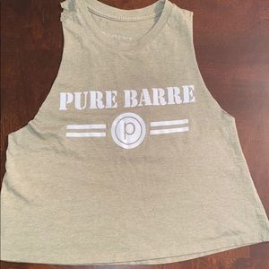 Pure Barre crop tank
